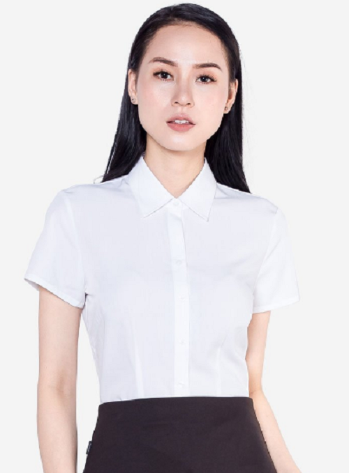 女士短袖衬衫