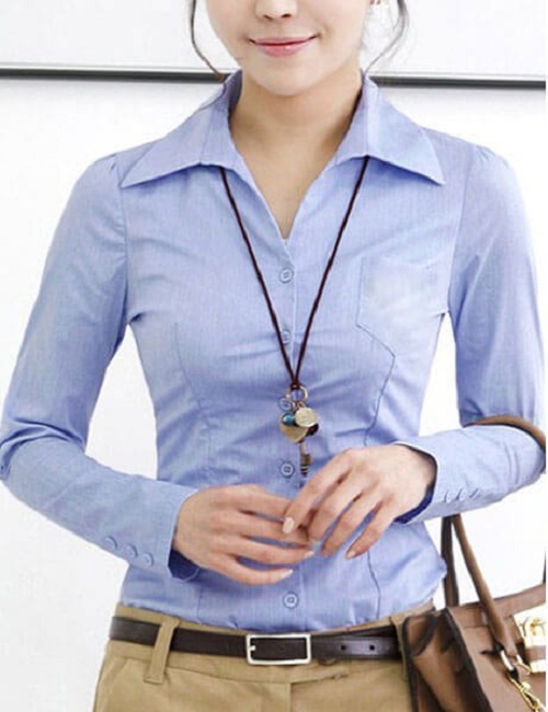 女士制服衬衫
