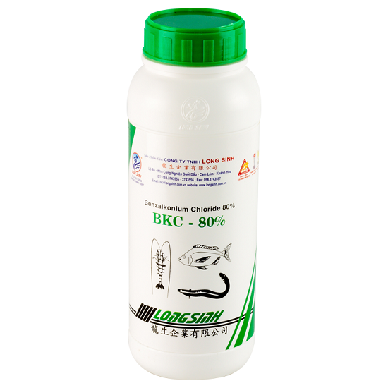 BKC-80% 的意思是苯扎氯铵-80%。