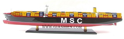 MSC奥斯卡船模型