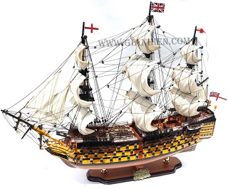 HMS胜利号船模